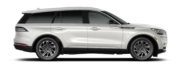 A 2024 Lincoln Aviator® SUV in Pristine White | Lincoln Demo 3 in Wooster OH