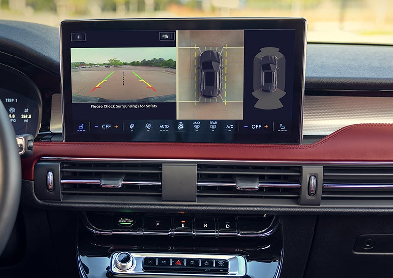The large center touchscreen of a 2024 Lincoln Corsair® SUV is shown. | Lincoln Demo 3 in Wooster OH